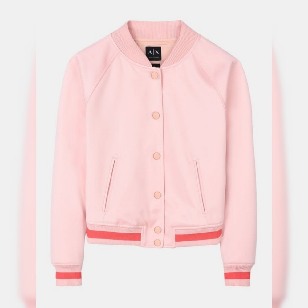 NEW Amarni Exchange Satin Bomber Jacket Medium